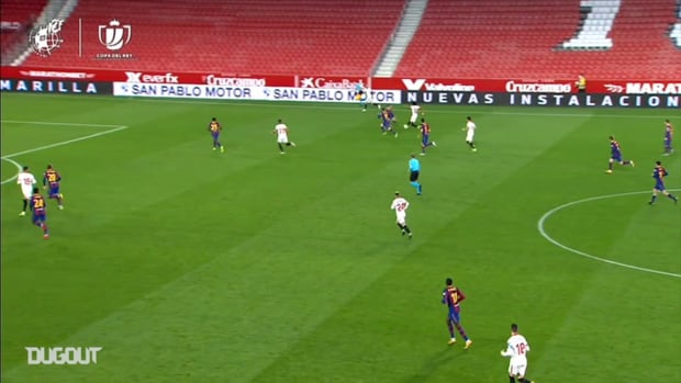 Centre-back Koundé scores against Barcelona after impressive run
